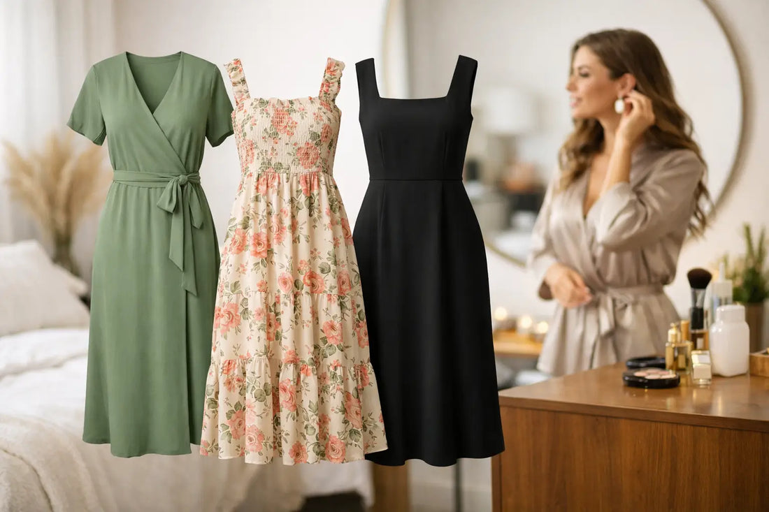 Midi Dresses That Make Getting Ready Easy