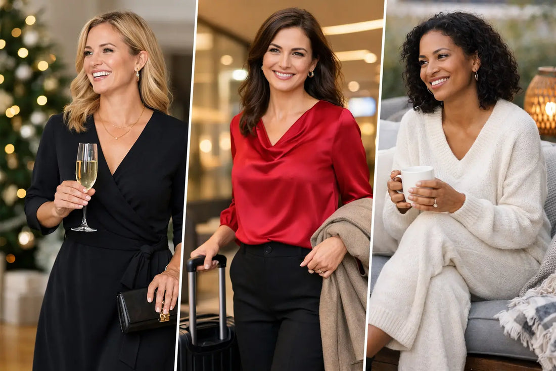Easy Care Holiday Outfits Women Will Rewear