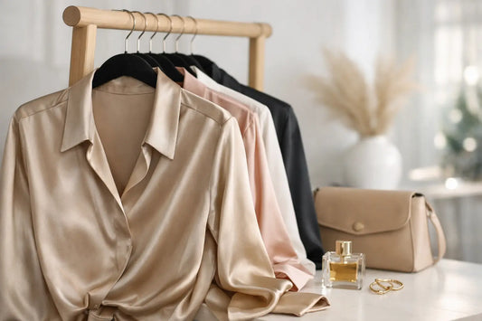 Satin Blouses That Make Getting Dressed Easier