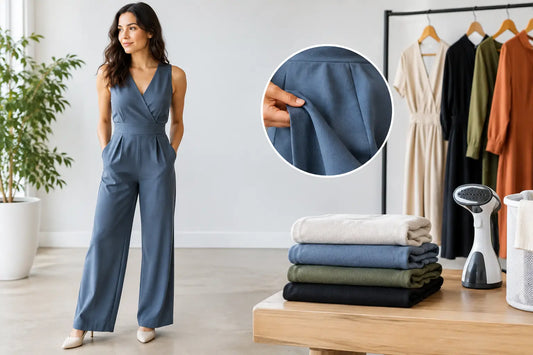 Do Jumpsuits Crease? Fabrics and Care That Help