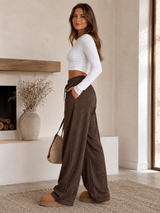 TAYA | The Relaxed High-Waist Drawstring Pants