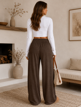 TAYA | The Relaxed High-Waist Drawstring Pants