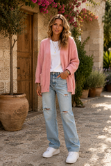 MAYA | The Cozy Pocket Open-Front Cardigan