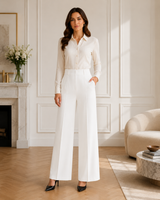 MIA | I pantaloni a gamba larga e vita alta sartoriali