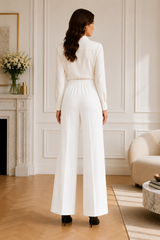 MIA | I pantaloni a gamba larga e vita alta sartoriali