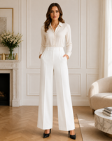 MIA | I pantaloni a gamba larga e vita alta sartoriali