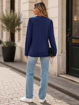 TAYLOR | The Lightweight Open-Front Cardigan
