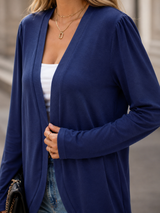 TAYLOR | The Lightweight Open-Front Cardigan