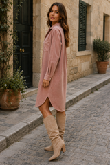 MARLO | The Relaxed Corduroy Duster Dress