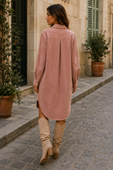 MARLO | The Relaxed Corduroy Duster Dress