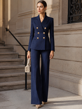 VALENTINA | L'ensemble blazer croisé