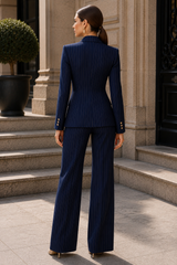 VALENTINA | L'ensemble blazer croisé
