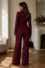 CALLIOPE | The Asymmetrical One-Button Suit Set