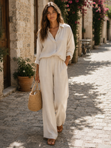 PALOMA | The Casual Wide-Leg Two-Piece Set
