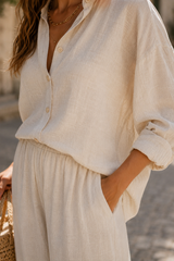 PALOMA | The Casual Wide-Leg Two-Piece Set